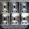 Luxrite Dusk to Dawn LED Wall Lights 18in up or Up and Down Light 3CCT 3000K-5000K 20/30/40W IP65 ETL, 2PK LR40339-2PK - alternate 8